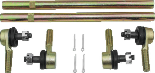 QuadBoss 04-08 Arctic Cat DVX 400 Tie Rod Assembly Upgrade Kit - Bull Strap