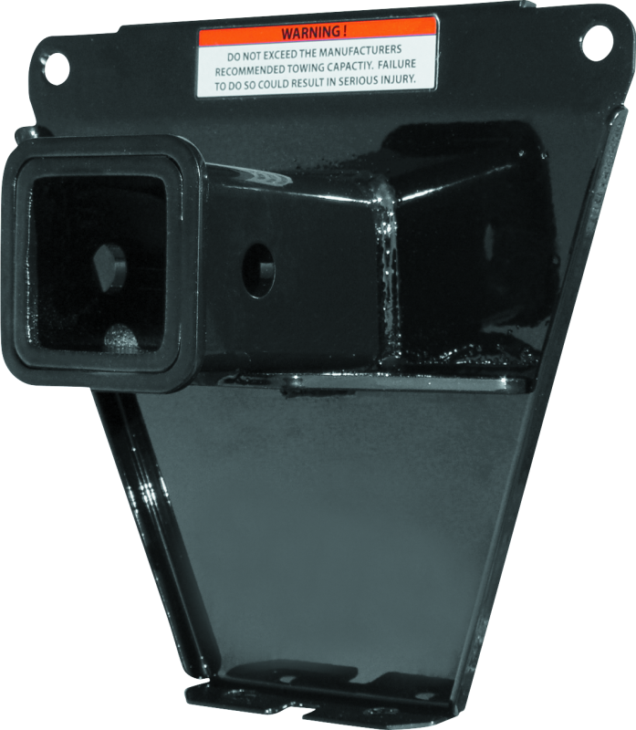 QuadBoss 05-14 Kawasaki KVF650 Brute Force 4x4i 2in ATV Rear Receiver Hitch - Bull Strap