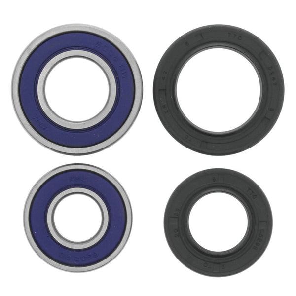 QuadBoss 06-09 Arctic Cat 250 2x4 Front ATV Wheel Bearing & Seal Kit - Bull Strap