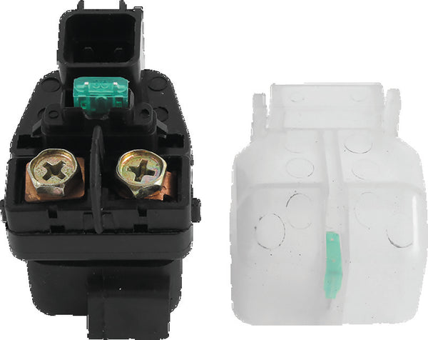 QuadBoss 07-10 Suzuki LT-A450X KingQuad 4x4 AXi Starter Solenoid & Relay - Bull Strap