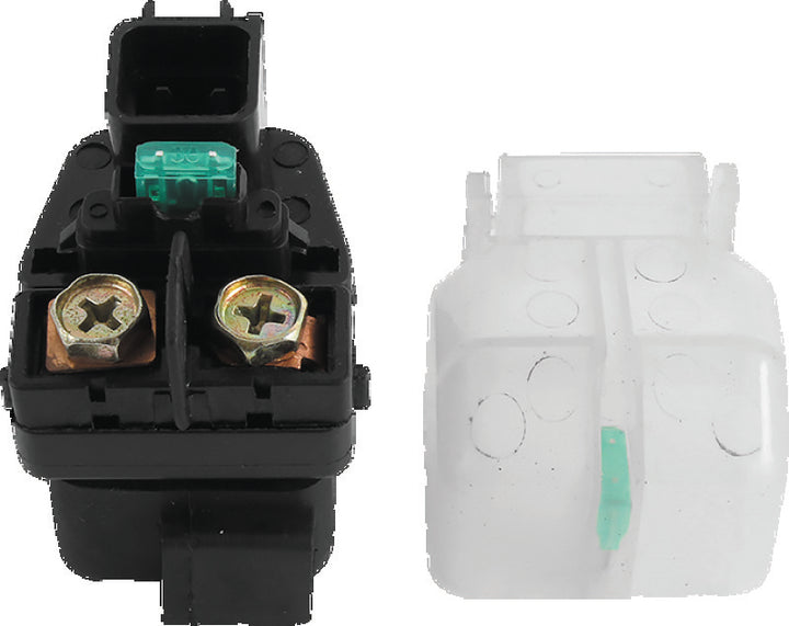 QuadBoss 07-10 Suzuki LT-A450X KingQuad 4x4 AXi Starter Solenoid & Relay - Bull Strap