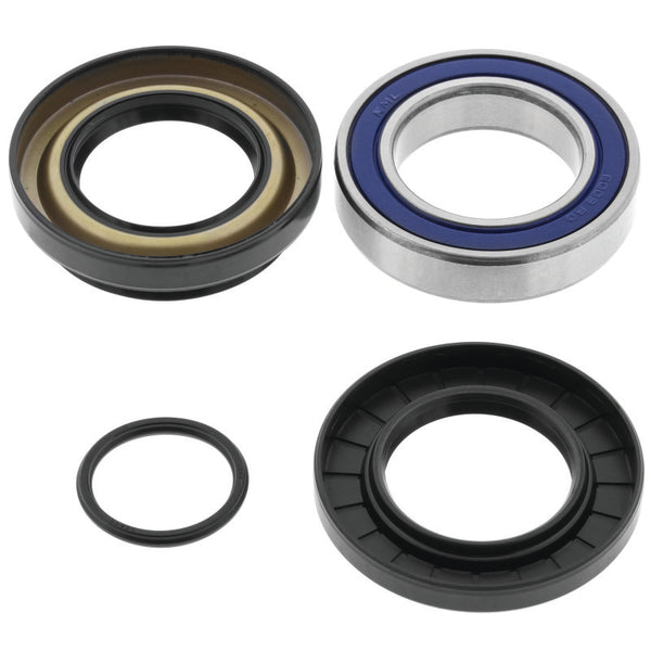 QuadBoss 07-13 Honda TRX420FE FourTrax Rancher 4x4 ES Rear ATV Wheel Bearing & Seal Kit - Bull Strap