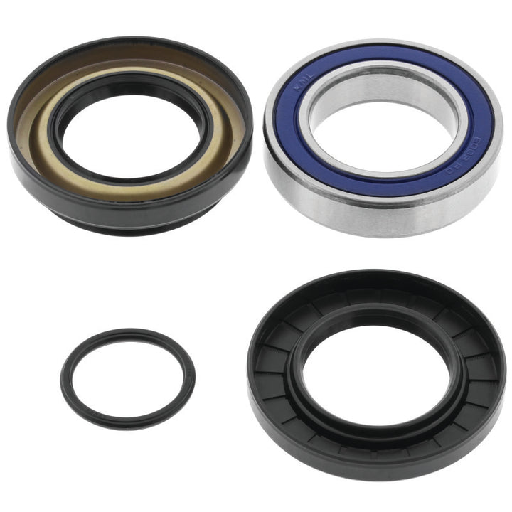 QuadBoss 07-13 Honda TRX420FE FourTrax Rancher 4x4 ES Rear ATV Wheel Bearing & Seal Kit - Bull Strap