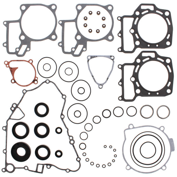 QuadBoss 08-12 Kawasaki KRF750 Teryx (02) Complete Gasket Set w/ Oil Seal - Bull Strap