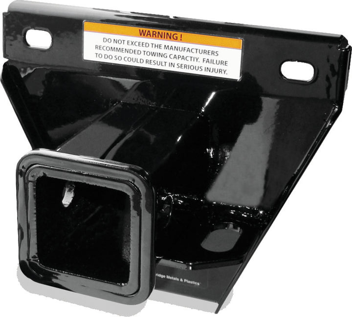 QuadBoss 09-15 Yamaha YFM550 Grizzly 4x4 2in ATV Rear Receiver Hitch - Bull Strap