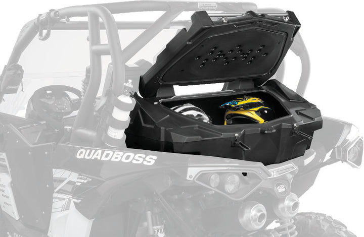 QuadBoss 11-14 Can-Am Commander 1000 Expedition Series Cargo Box - Bull Strap
