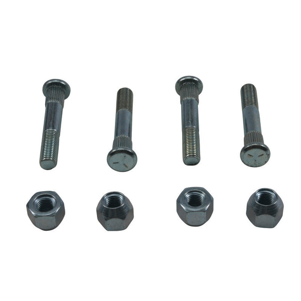 QuadBoss 15-20 Polaris Scrambler 850 Front Wheel Stud & Nut Kit - Bull Strap