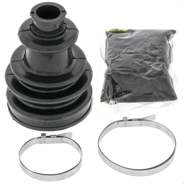 QuadBoss 18-19 Polaris ACE 570 Front Inner CV Boot Kit - Bull Strap