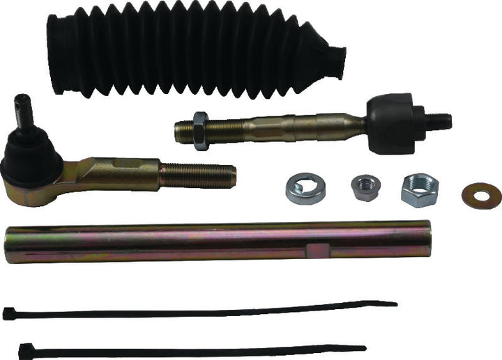 QuadBoss 19-21 Honda SXS1000 Talon 1000X Steering Rack Tie Rod Assembly Kit - Left Inner & Outer - Bull Strap