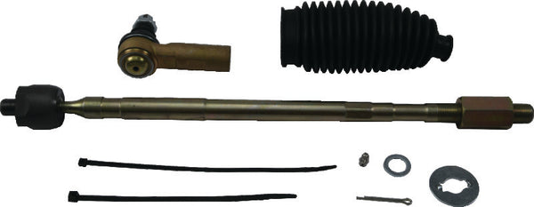 QuadBoss 20-21 Kawasaki KRX1000 Teryx Steering Rack Tie Rod Assembly Kit - Left Inner & Outer - Bull Strap