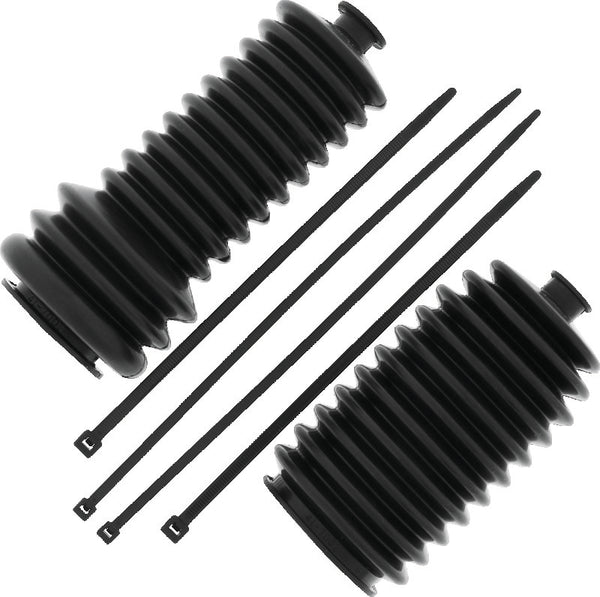QuadBoss 2013 Can-Am Commander 1000 (02) Steering Rack Tie Rod Assembly Kit - Replacement Race Boot - Bull Strap