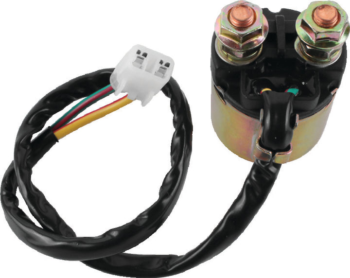 QuadBoss 84-85 Honda ATC200M Starter Solenoid & Relay - Bull Strap