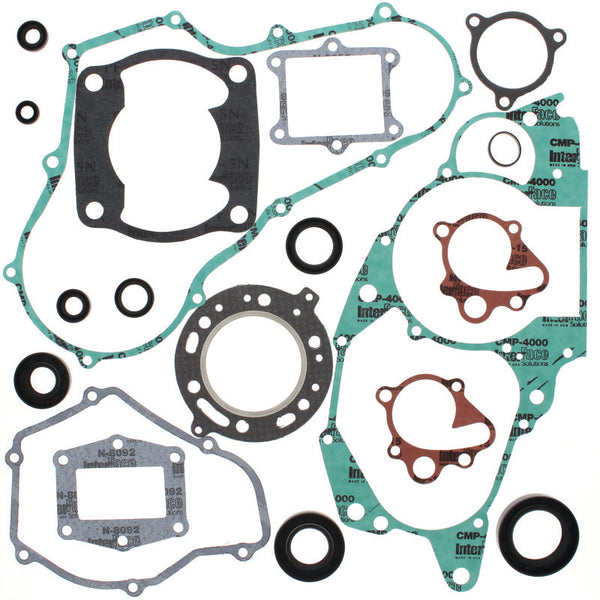QuadBoss 85-86 Honda ATC250R Complete Gasket Set w/ Oil Seal - Bull Strap