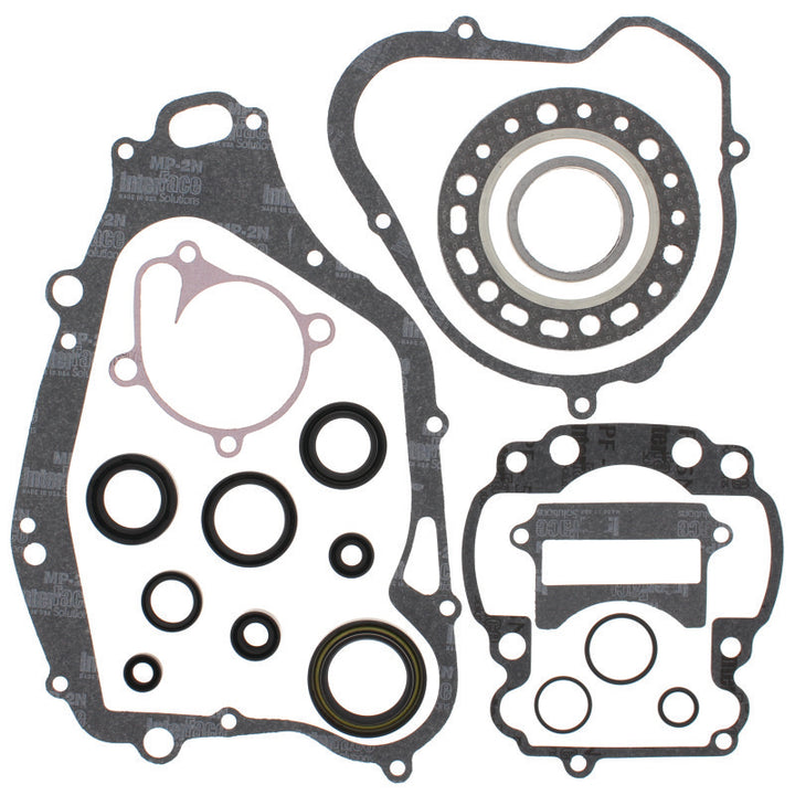 QuadBoss 85-86 Suzuki LT250R QuadRacer (02) Complete Gasket Set w/ Oil Seal - Bull Strap