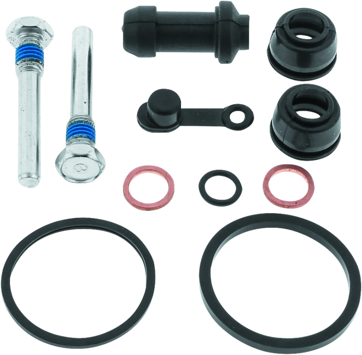 QuadBoss 86-87 Honda ATC200X Front Caliper Rebuild Kit - Bull Strap