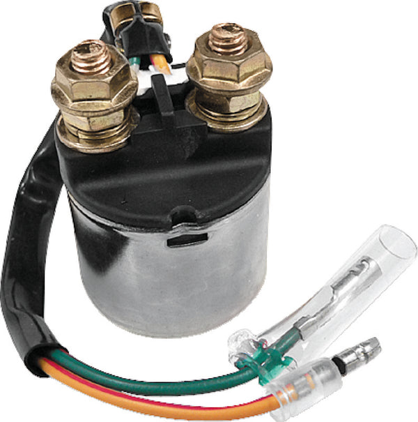 QuadBoss 87-96 Suzuki LT-4WD QuadRunner 4x4 Starter Solenoid & Relay - Bull Strap