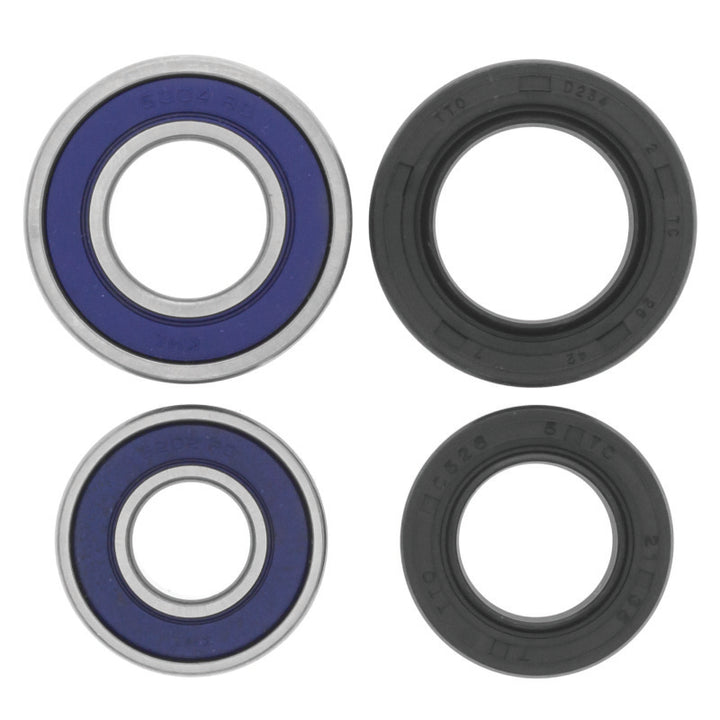 QuadBoss 95-98 Yamaha YFB250 Timberwolf 2x4 Front ATV Wheel Bearing & Seal Kit - Bull Strap