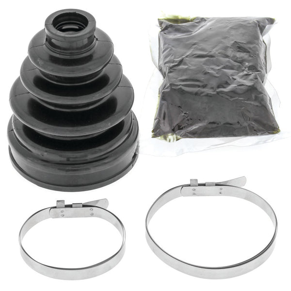 QuadBoss 99-02 Kawasaki KVF300 Prairie 4x4 Front Inner CV Boot Kit - Bull Strap
