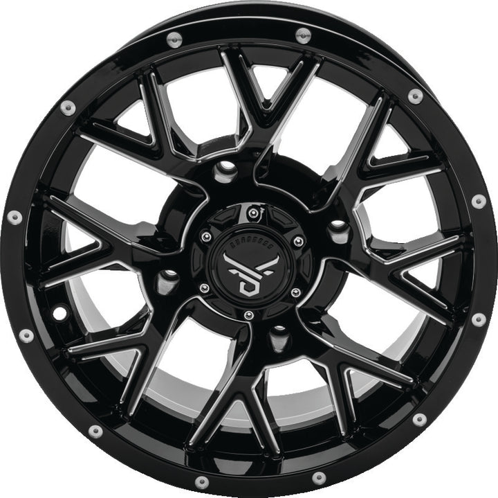 QuadBoss Barbwire 14X7 - 5+2 - 4/137 - Milled - Bull Strap