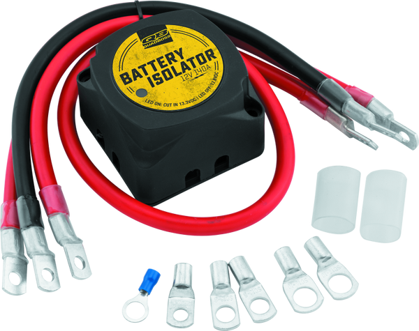 QuadBoss Dual Battery Isolator W/Kit - Bull Strap