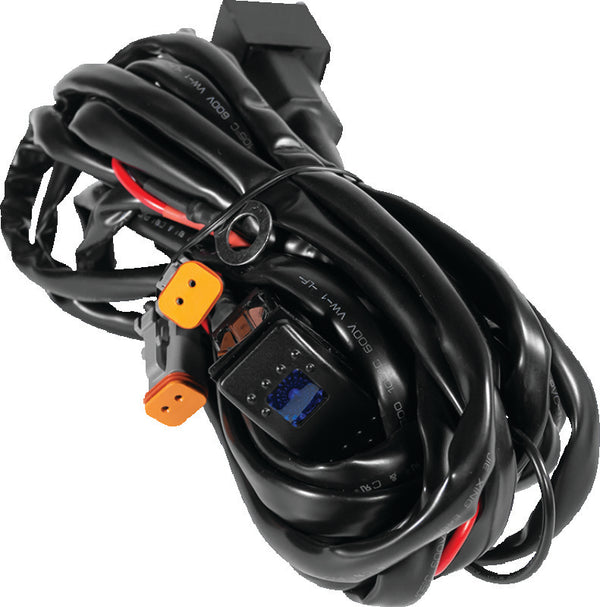 QuadBoss Led Wire Harness Dual Dt - Bull Strap
