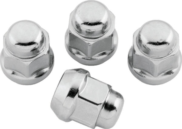 QuadBoss Lug Nuts 12x1.25 - 17mm-Od - Box of 4 - Bull Strap