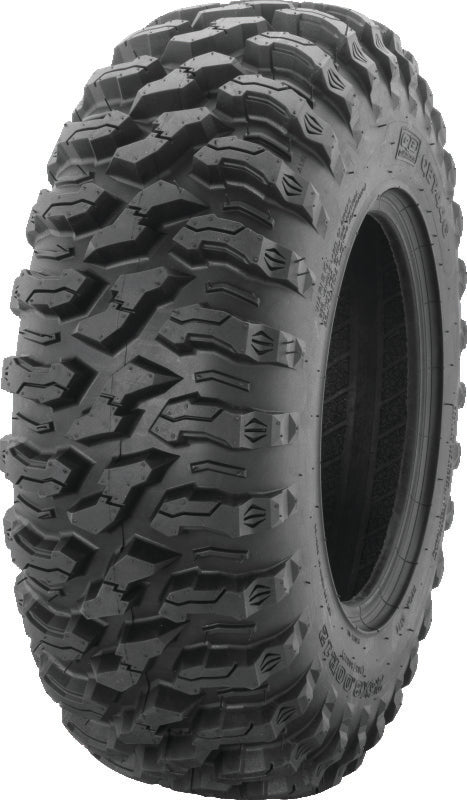QuadBoss QBT446 Radial Utility Tire - 25x8R12 8Ply - Bull Strap