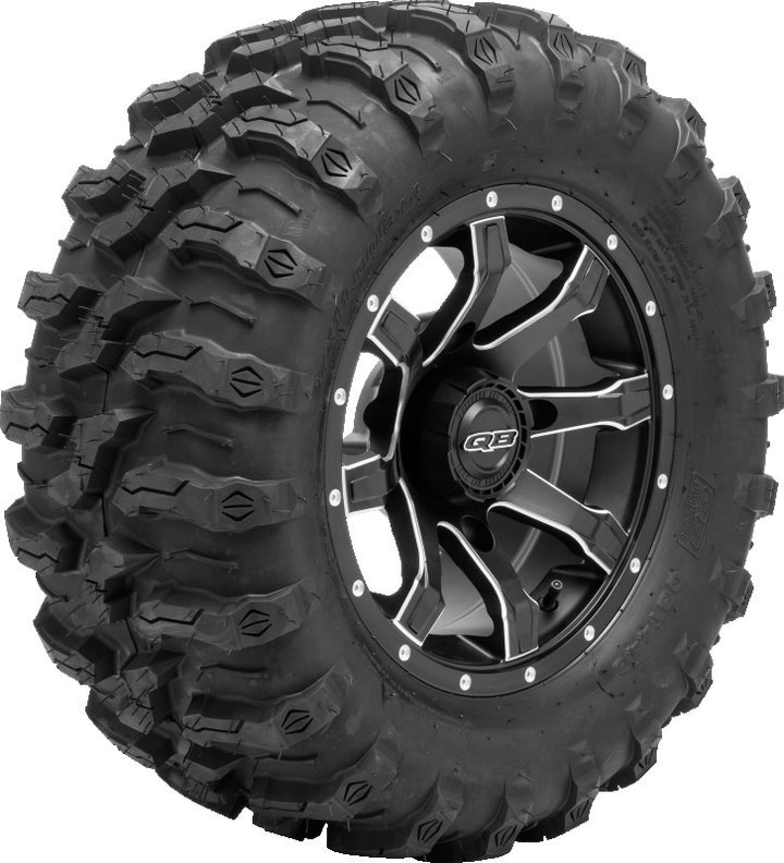 QuadBoss QBT446 Radial Utility Tire - 26x11R14 8Ply - Bull Strap