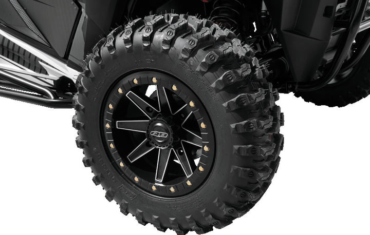 QuadBoss QBT446 Radial Utility Tire - 27x9R14 8Ply - Bull Strap