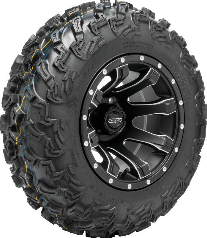 QuadBoss QBT447 Utility Tire - 24x8-12 6Ply - Bull Strap