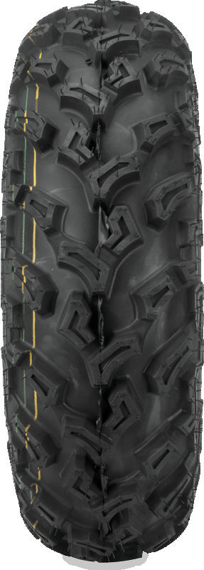 QuadBoss QBT447 Utility Tire - 25x8-12 6Ply - Bull Strap