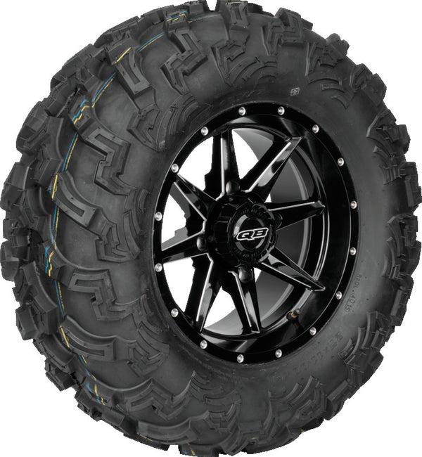 QuadBoss QBT447 Utility Tire - 27x11-14 6Ply - Bull Strap