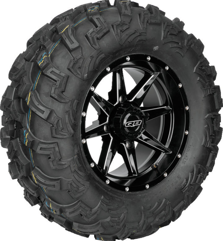 QuadBoss QBT447 Utility Tire - 27x11-14 6Ply - Bull Strap
