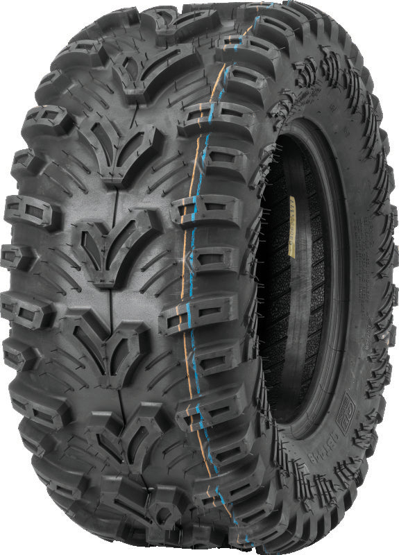 QuadBoss QBT448 Utility Tire - 24x10-12 6Ply - Bull Strap