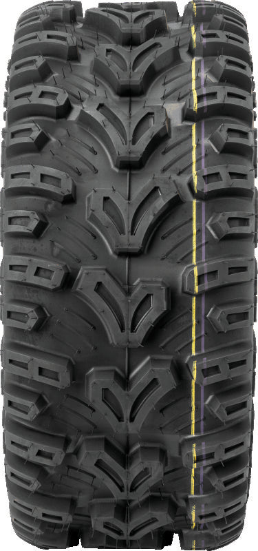 QuadBoss QBT448 Utility Tire - 25x10-12 6Ply - Bull Strap