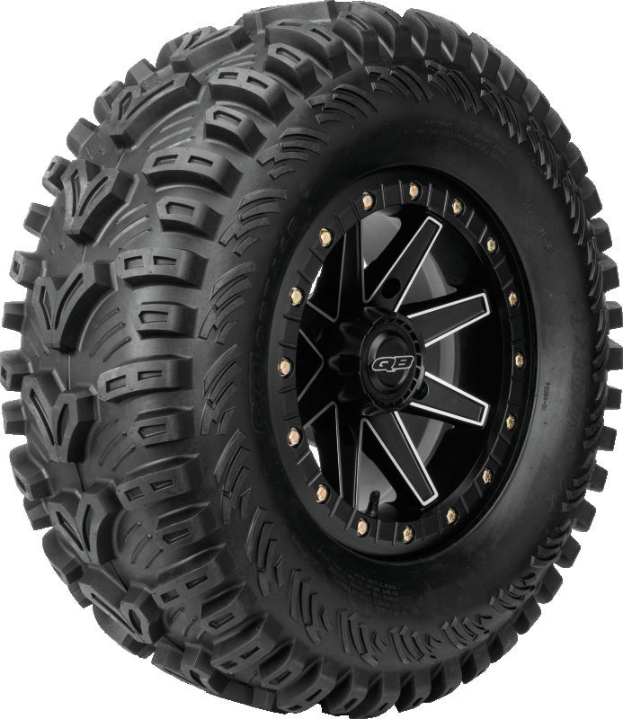 QuadBoss QBT448 Utility Tire - 28x10-14 6Ply - Bull Strap
