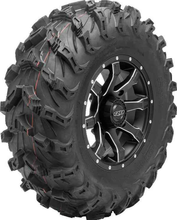 QuadBoss QBT672 Radial Mud Tire - 26x12R12 8Ply - Bull Strap