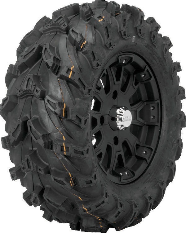 QuadBoss QBT672 Radial Mud Tire - 27x11R14 8Ply - Bull Strap