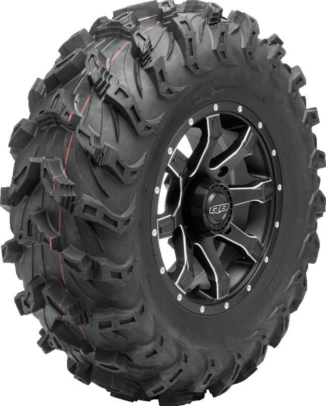 QuadBoss QBT672 Radial Mud Tire - 30x10R14 8Ply - Bull Strap