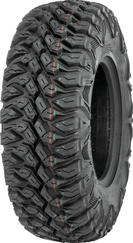QuadBoss QBT846 Radial Utility Tire - 25x8R12 8Ply - Bull Strap