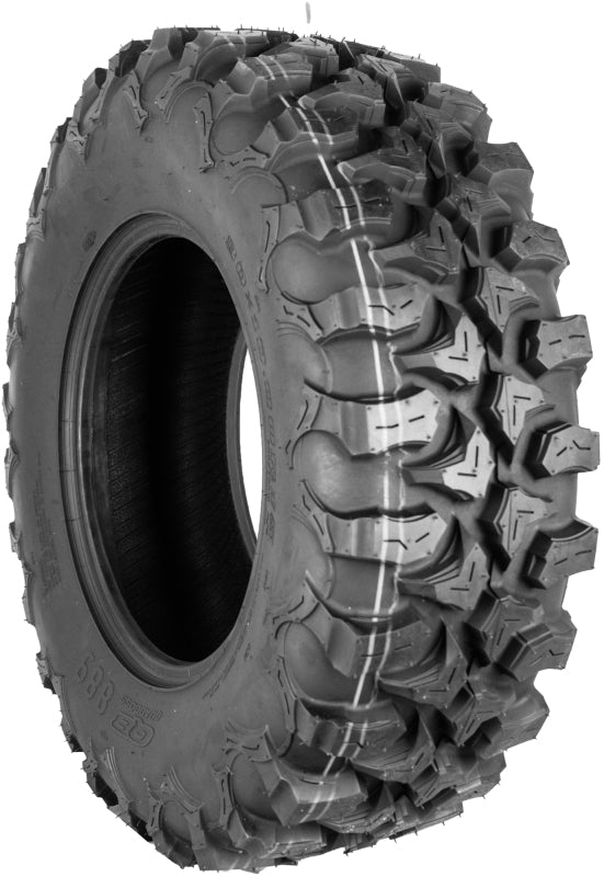 QuadBoss QBT889 Loose Terrain Tire - 28x10R14 8Ply - Bull Strap