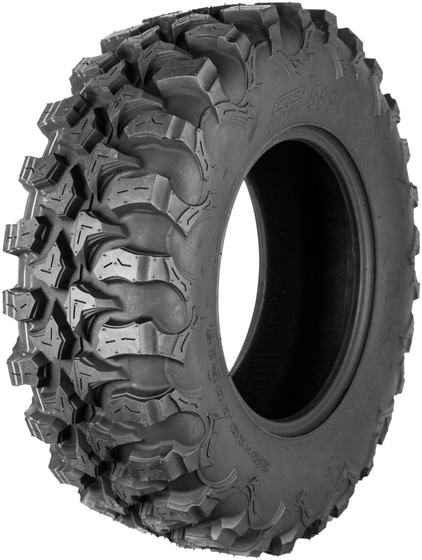 QuadBoss QBT889 Loose Terrain Tire - 28x10R14 8Ply - Bull Strap