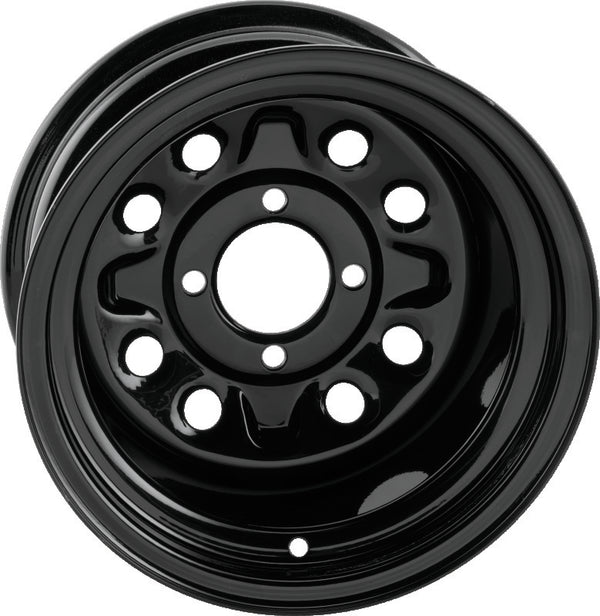 QuadBoss Steely Wheel 12X7 - 2+5 - 4/4 - Bull Strap