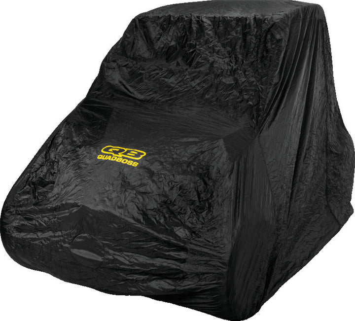 QuadBoss UTV 4-Seater Cover - Black - Bull Strap