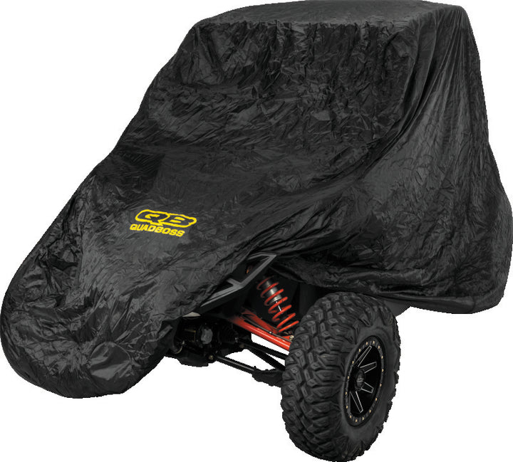 QuadBoss UTV 4-Seater Cover - Black - Bull Strap