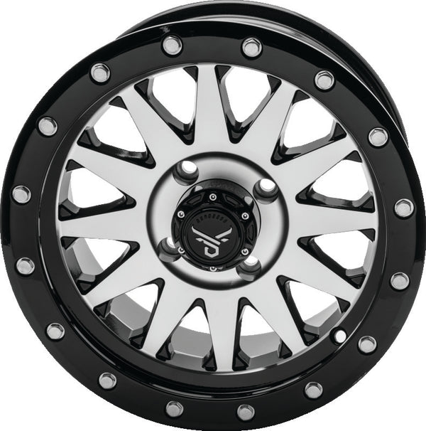 QuadBoss Wagon 15X7 - 5+2 - 4/137 - Machined - Bull Strap
