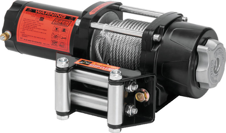 QuadBoss Winch 2500Lb W/Cable - Bull Strap