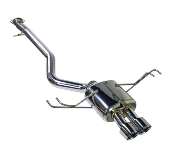 REMARK 2022+ Toyota GR Corolla Catback Exhaust - Dual Tips Center Exit (SS) - Bull Strap