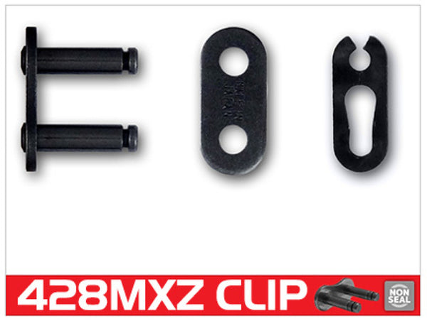 RK Chain 428MXZ Clip Link - Natural - Bull Strap