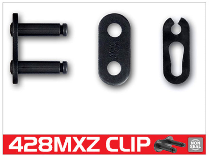RK Chain 428MXZ Clip Link - Natural - Bull Strap